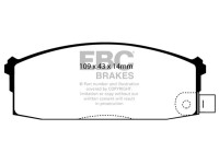Brake pad set, disc brake DP526 EBC