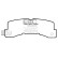 Brake pad set, disc brake DP569 EBC