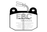 Brake pad set, disc brake DP578 EBC