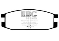 Brake pad set, disc brake DP611 EBC