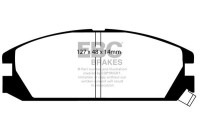 Brake pad set, disc brake DP623 EBC