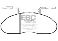Brake pad set, disc brake DP6332 EBC