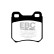 Brake pad set, disc brake DP676 EBC