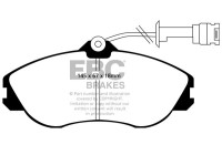 Brake pad set, disc brake DP711 EBC