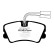 Brake pad set, disc brake DP717 EBC