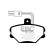 Brake pad set, disc brake DP7182 EBC