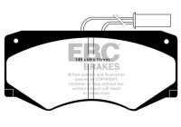 Brake pad set, disc brake DP721 EBC