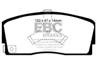 Brake pad set, disc brake DP765 EBC