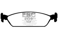 Brake pad set, disc brake DP768 EBC