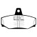 Brake pad set, disc brake DP793 EBC
