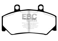Brake pad set, disc brake DP800 EBC