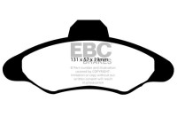 Brake pad set, disc brake DP837 EBC