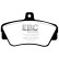 Brake pad set, disc brake DP838 EBC