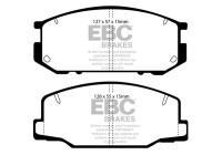 Brake pad set, disc brake DP877 EBC