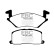 Brake pad set, disc brake DP879 EBC