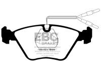 Brake pad set, disc brake DP881 EBC