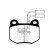 Brake pad set, disc brake DP912 EBC