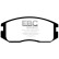 Brake pad set, disc brake DP941 EBC