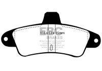 Brake pad set, disc brake DP960 EBC
