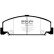 Brake pad set, disc brake DP985 EBC