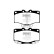 Brake pad set, disc brake DP994 EBC