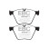 Brake pad set, disc brake DPX2007 EBC
