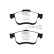 Brake pad set, disc brake DPX2010 EBC