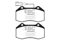 Brake pad set, disc brake DPX2021 EBC
