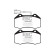 Brake pad set, disc brake DPX2021 EBC