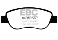 Brake pad set, disc brake DPX2045 EBC