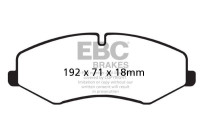 Brake pad set, disc brake DPX2060 EBC