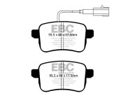Brake pad set, disc brake DPX2079 EBC
