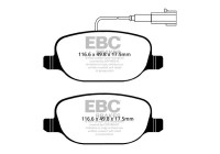 Brake pad set, disc brake DPX2080 EBC