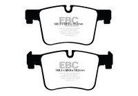 Brake pad set, disc brake DPX2105 EBC