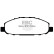 Brake pad set, disc brake DPX2116 EBC