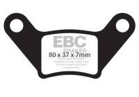 Brake pad set, disc brake DPX2129 EBC