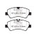 Brake pad set, disc brake DPX2152 EBC