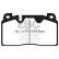 Brake pad set, disc brake DPX2168 EBC