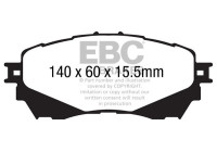 Brake pad set, disc brake DPX2170 EBC