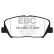 Brake pad set, disc brake DPX2172 EBC