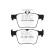 Brake pad set, disc brake DPX2173 EBC