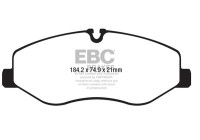 Brake pad set, disc brake DPX2223 EBC
