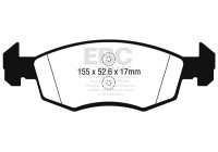 Brake pad set, disc brake DPX2241 EBC