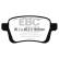 Brake pad set, disc brake DPX2249 EBC