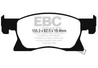 Brake pad set, disc brake DPX2267 EBC
