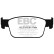 Brake pad set, disc brake DPX2273 EBC