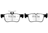Brake pad set, disc brake DPX2300 EBC