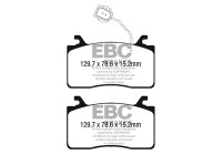 Brake pad set, disc brake DPX2325 EBC