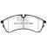 Brake pad set, disc brake DPX2339 EBC