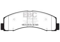 Brake pad set, disc brake DPX3088 EBC